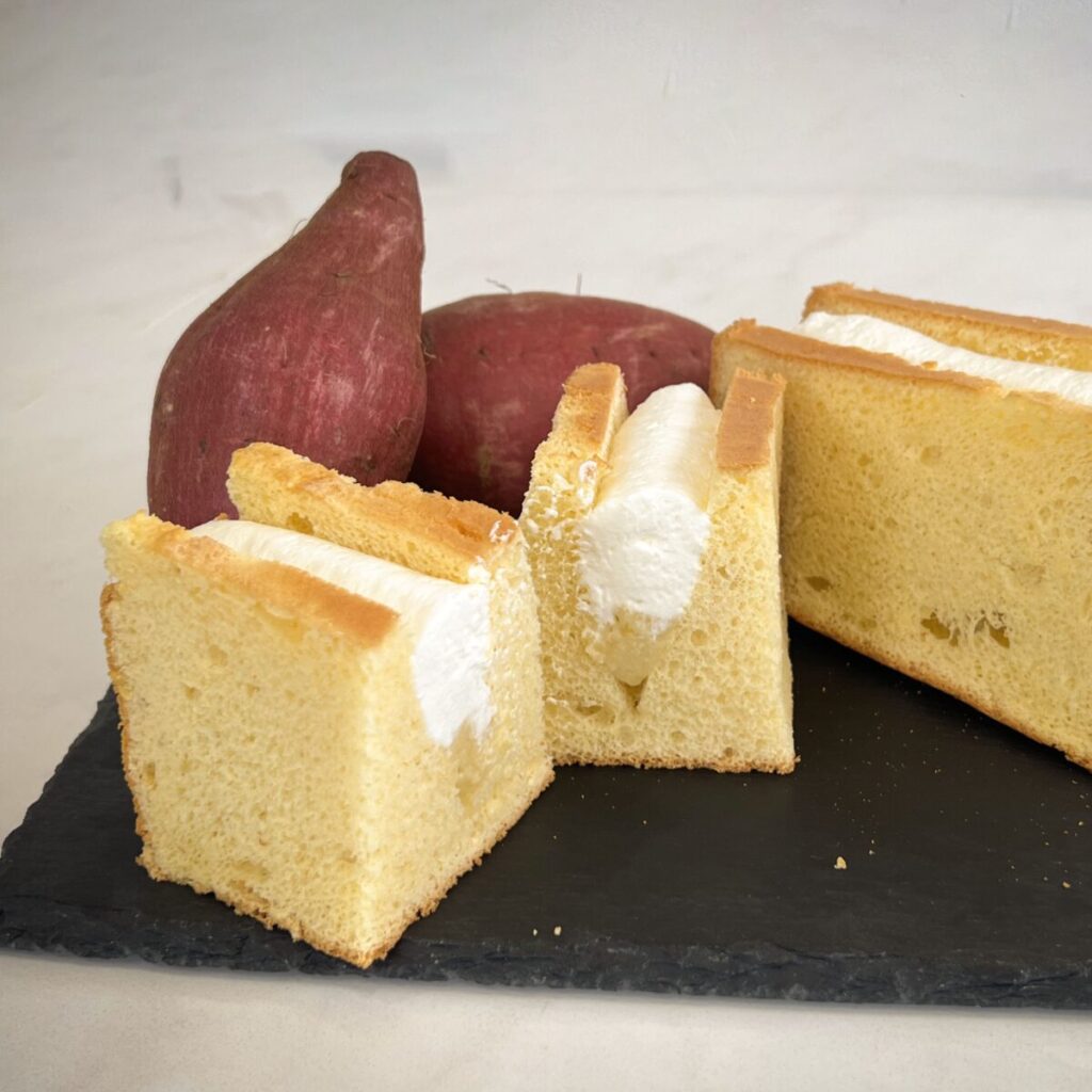 焼き芋のシフォン